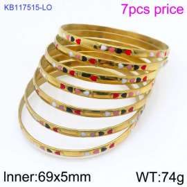 Stainless Steel Gold-plating Bangle