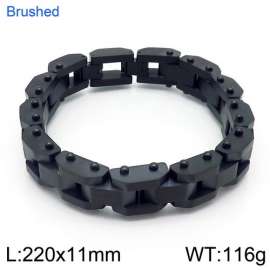 Stainless Steel Black-plating Bracelet