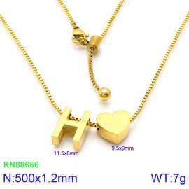 SS Gold-Plating Necklace