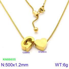 SS Gold-Plating Necklace