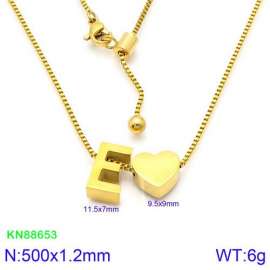 SS Gold-Plating Necklace