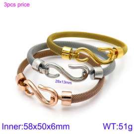 Stainless Steel Rose Gold-plating Bangle