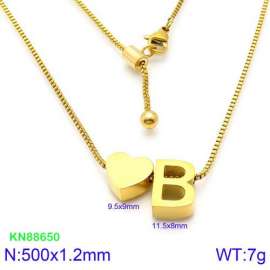 SS Gold-Plating Necklace