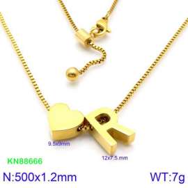 SS Gold-Plating Necklace