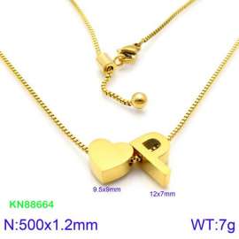 SS Gold-Plating Necklace