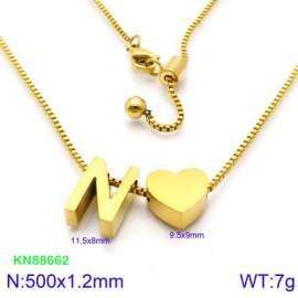 SS Gold-Plating Necklace