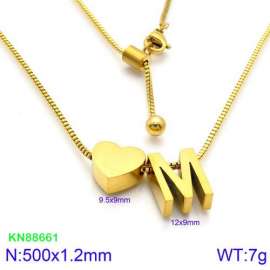 SS Gold-Plating Necklace