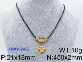 SS Gold-Plating Necklace
