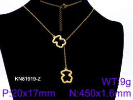 SS Gold-Plating Necklace