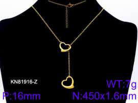 SS Gold-Plating Necklace