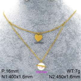 SS Gold-Plating Necklace