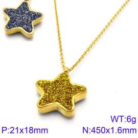 SS Gold-Plating Necklace