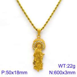 SS Gold-Plating Necklace