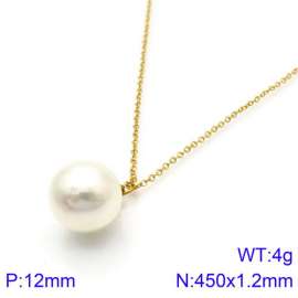 Shell Pearl Necklaces