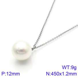 Shell Pearl Necklaces