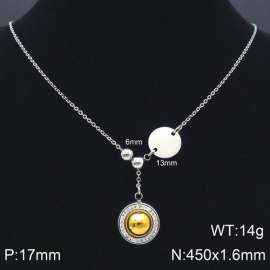 Stainless Steel Stone Necklace