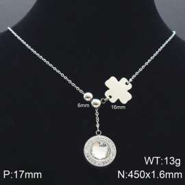 Stainless Steel Stone Necklace