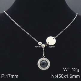 Stainless Steel Stone Necklace