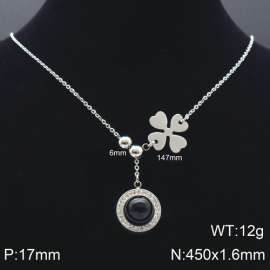 Stainless Steel Stone Necklace