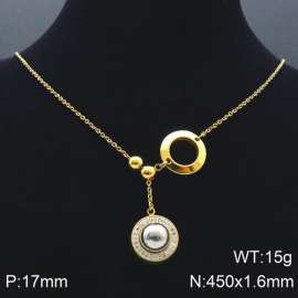 Stainless Steel Stone Necklace