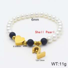 Shell Pearl Bracelets