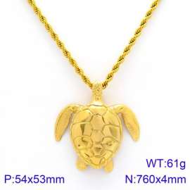 SS Gold-Plating Necklace