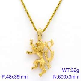 SS Gold-Plating Necklace