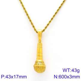 SS Gold-Plating Necklace