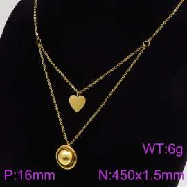 SS Gold-Plating Necklace