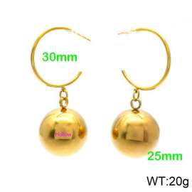SS Gold-Plating Earring