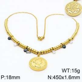 SS Gold-Plating Necklace