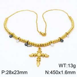 SS Gold-Plating Necklace
