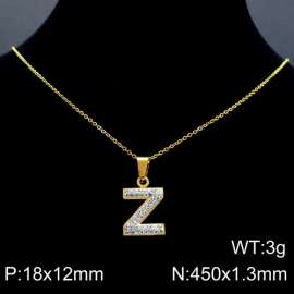 Stainless Steel Stone Necklace