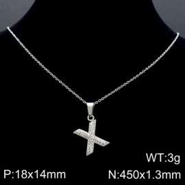 Stainless Steel Stone Necklace