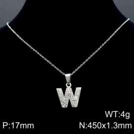 Stainless Steel Stone Necklace