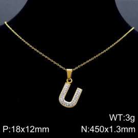Stainless Steel Stone Necklace