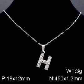 Stainless Steel Stone Necklace