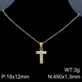 Stainless Steel Stone Necklace