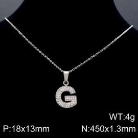 Stainless Steel Stone Necklace
