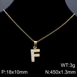 Stainless Steel Stone Necklace