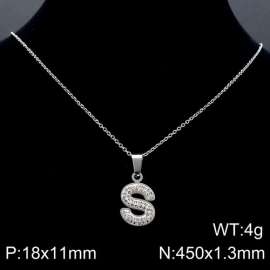 Stainless Steel Stone Necklace