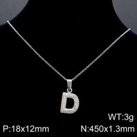Stainless Steel Stone Necklace