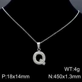 Stainless Steel Stone Necklace