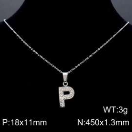 Stainless Steel Stone Necklace