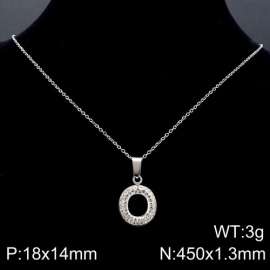 Stainless Steel Stone Necklace