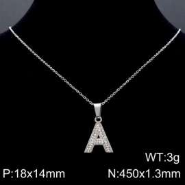 Stainless Steel Stone Necklace