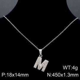 Stainless Steel Stone Necklace