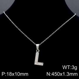 Stainless Steel Stone Necklace