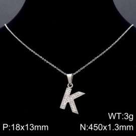 Stainless Steel Stone Necklace