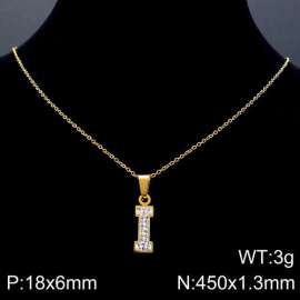 Stainless Steel Stone Necklace